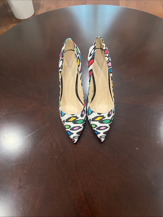 Nine West Shoes - Nine West Multicolor Leopard-Style Pointed Toe Pumps